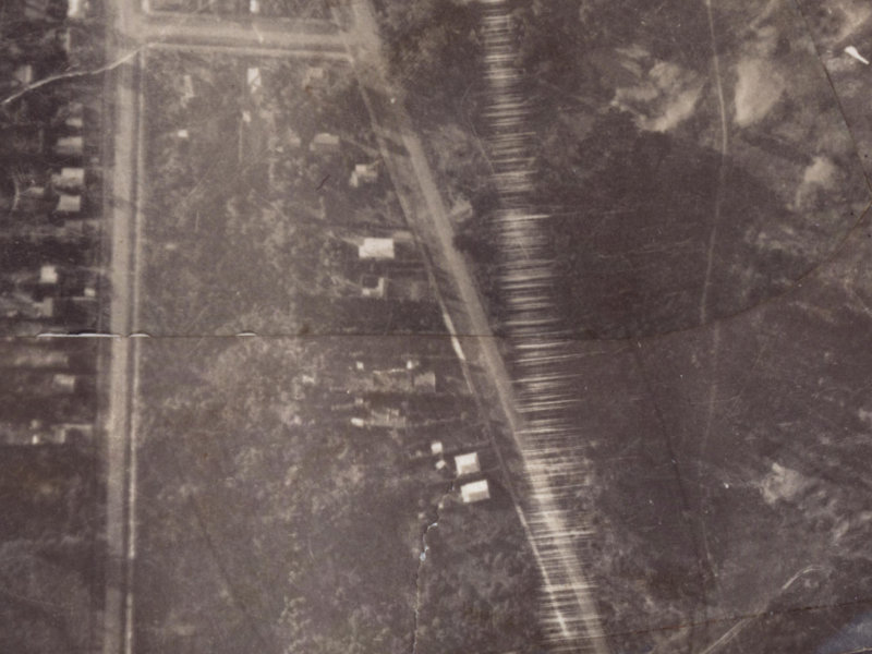 204 Keyes Road from the air, 1925-1929