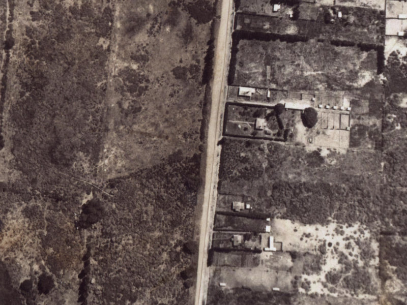 93 Bower Avenue from the air, 1925-1929