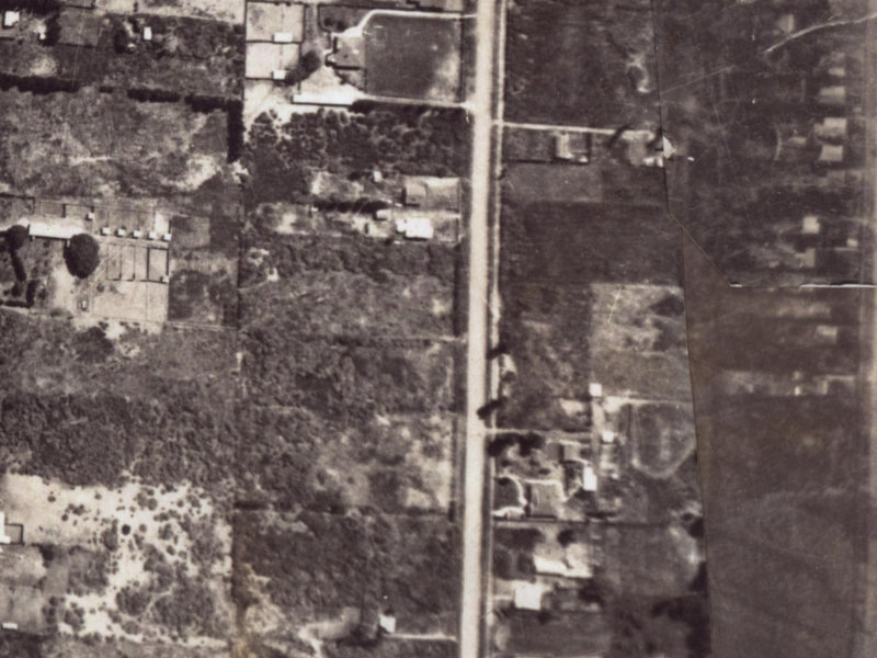 102 Palmers Road from the air, 1925-1929