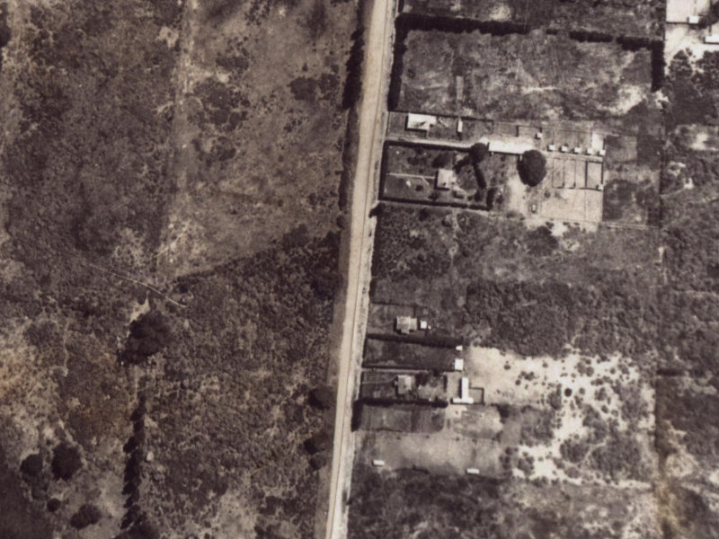 86 Bower Avenue from the air, 1925-1929