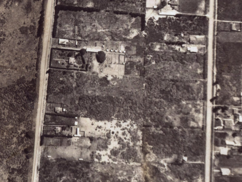 6 Thurso Place from the air, 1925-1929