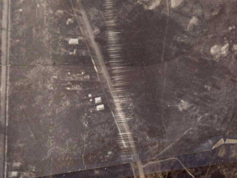 218 Keyes Road from the air, 1925-1929