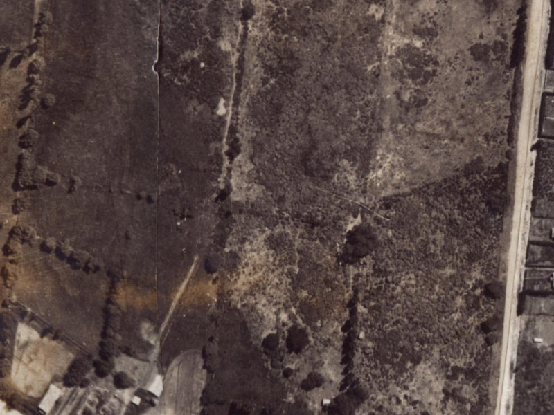 16 Willryan Avenue from the air, 1925-1929