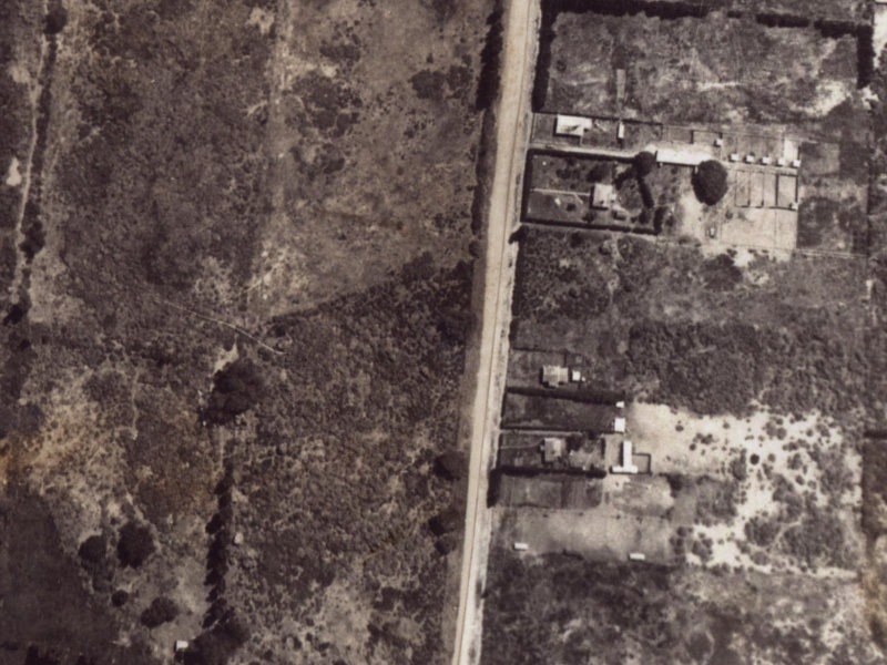 87 Bower Avenue from the air, 1925-1929