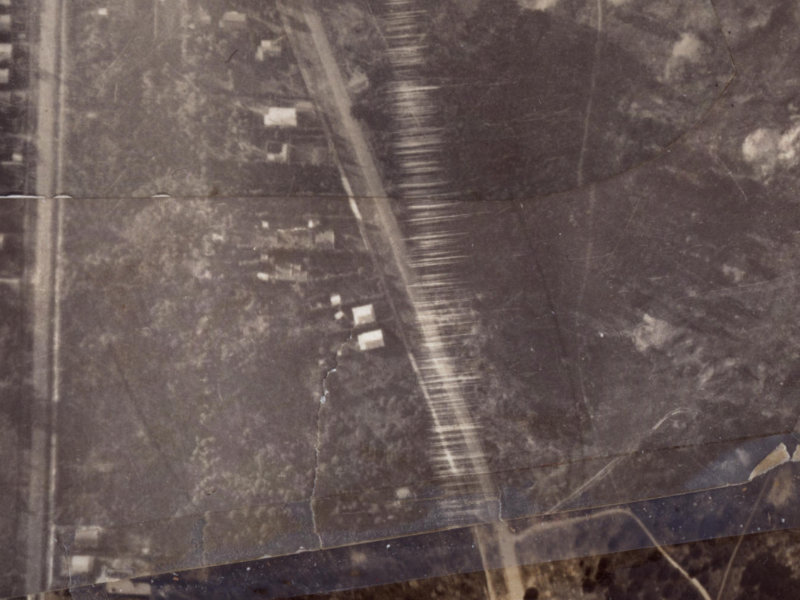 220 Keyes Road from the air, 1925-1929