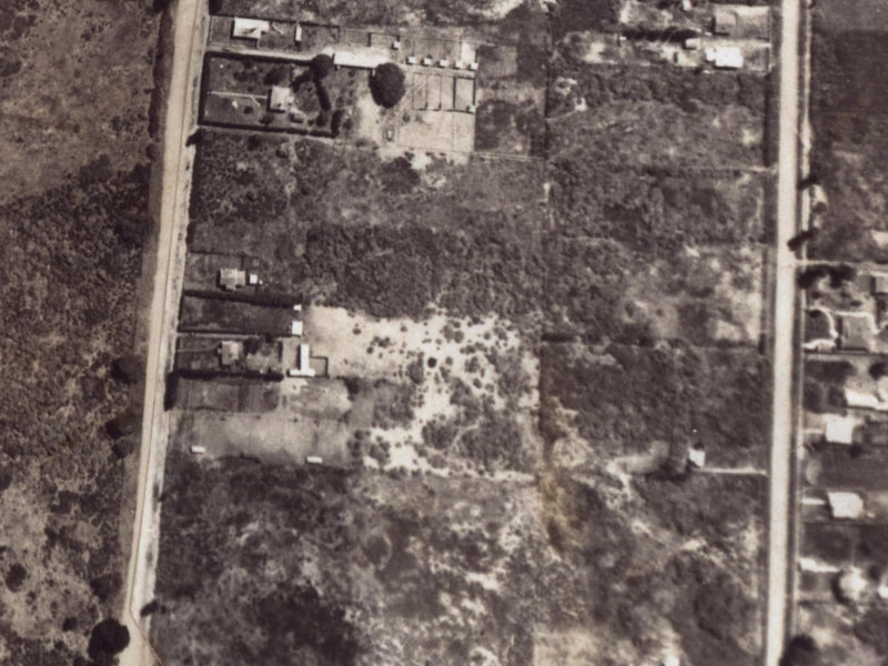59 Caithness Street from the air, 1925-1929