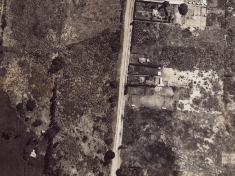 77 Bower Avenue from the air, 1925-1929