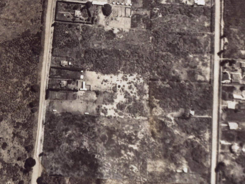 57 Caithness Street from the air, 1925-1929