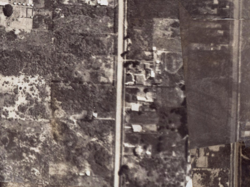 115 Palmers Road from the air, 1925-1929