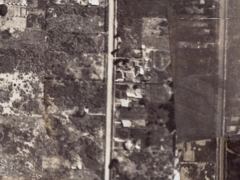 117 Palmers Road from the air, 1925-1929