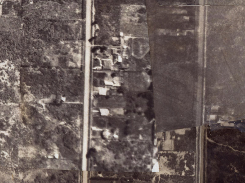9A Lindis Lane from the air, 1925-1929