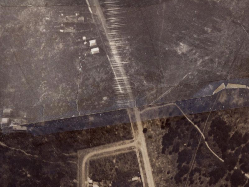 236 Keyes Road from the air, 1925-1929