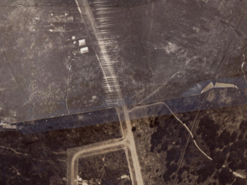 238 Keyes Road from the air, 1925-1929