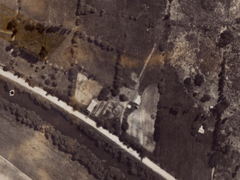 455 New Brighton Road from the air, 1925-1929