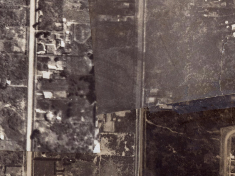 94B Baker Street from the air, 1925-1929