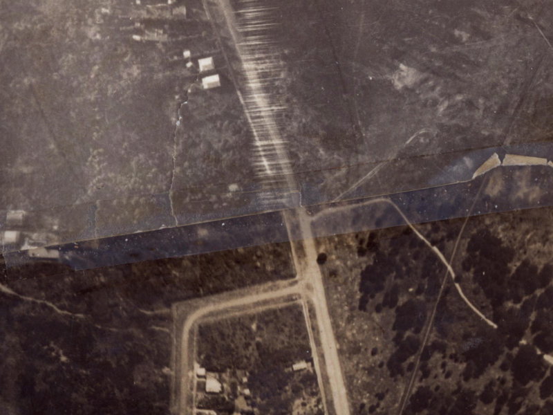 242 Keyes Road from the air, 1925-1929