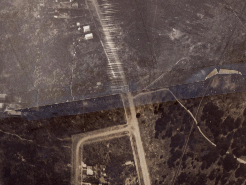 244 Keyes Road from the air, 1925-1929