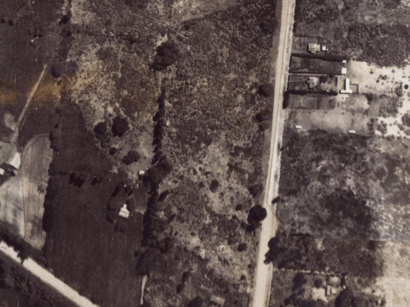 69A Bower Avenue from the air, 1925-1929