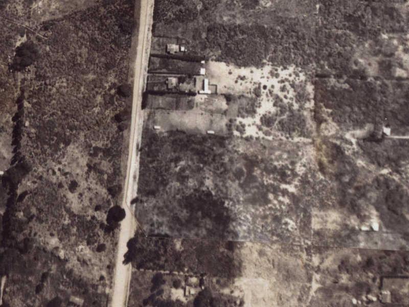 47 Caithness Street from the air, 1925-1929