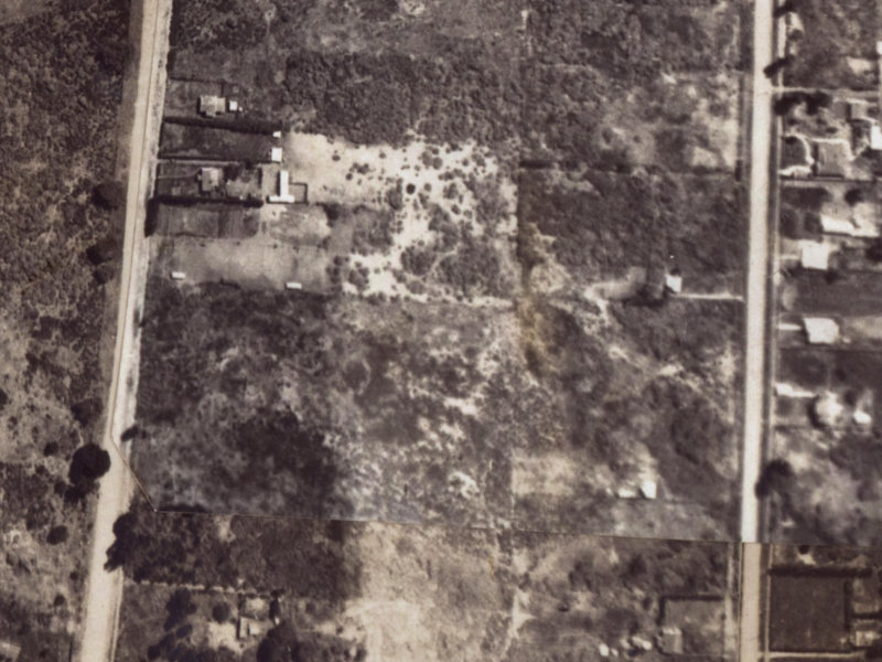 24 Caithness Street from the air, 1925-1929
