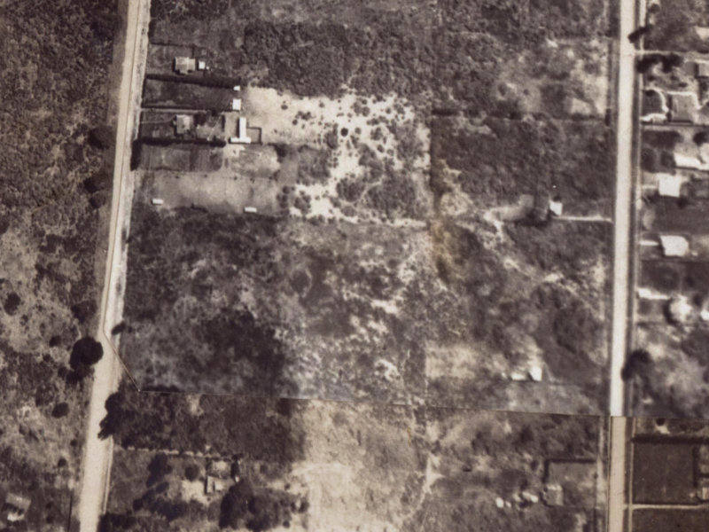 49 Caithness Street from the air, 1925-1929