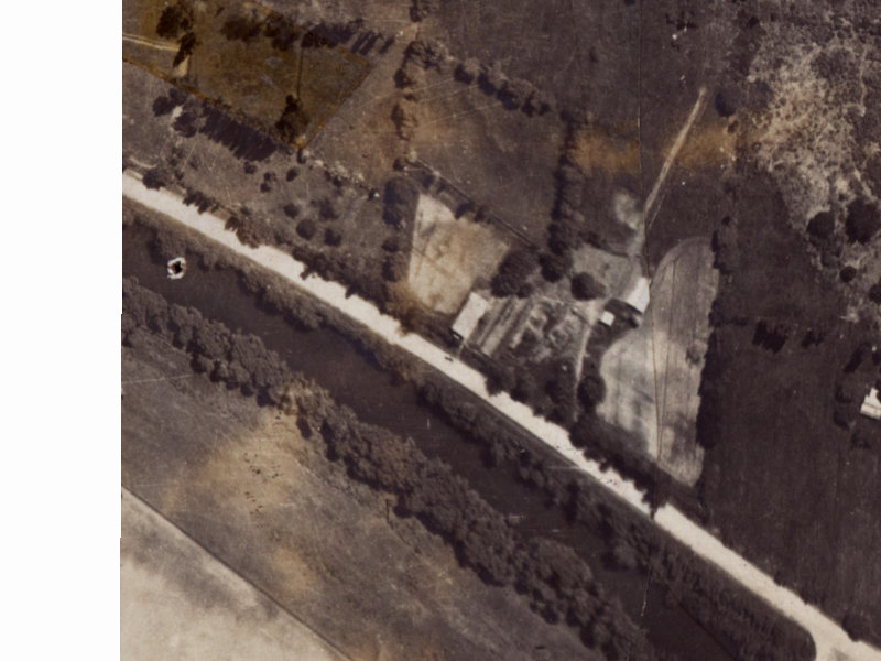 461 New Brighton Road from the air, 1925-1929