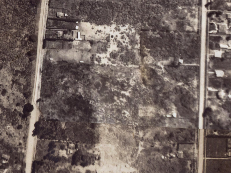 43 Caithness Street from the air, 1925-1929