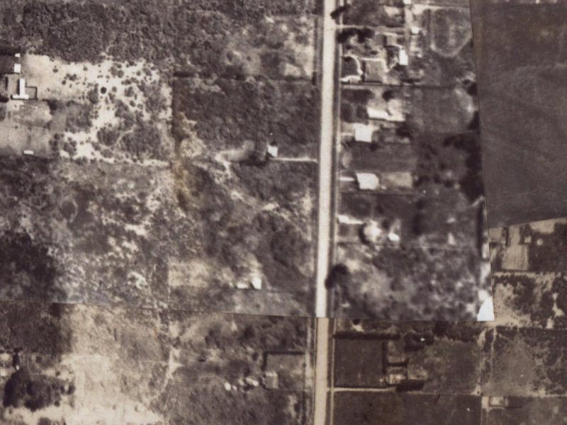 148 Palmers Road from the air, 1925-1929