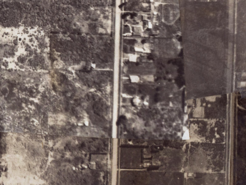 135 Palmers Road from the air, 1925-1929