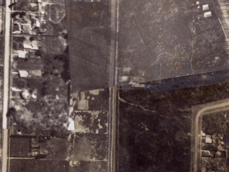 95B Baker Street from the air, 1925-1929
