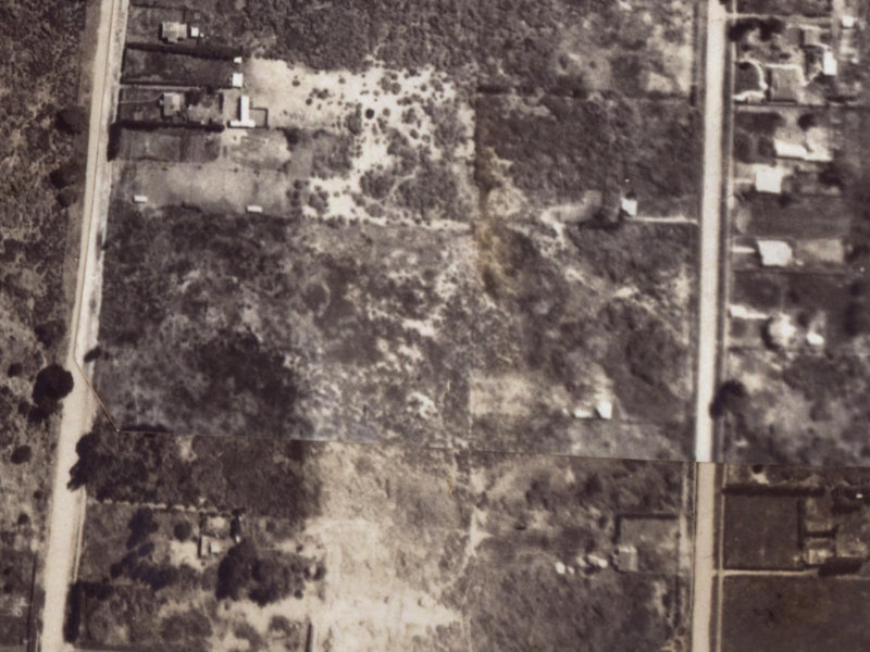 20E Caithness Street from the air, 1925-1929