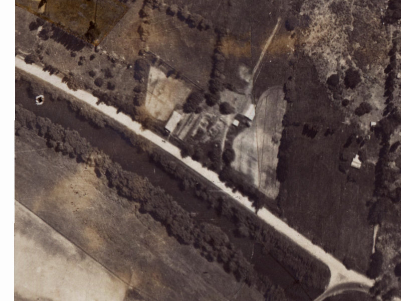 1 Wattle Drive from the air, 1925-1929