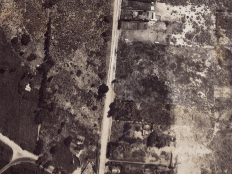 40 Bower Avenue from the air, 1925-1929