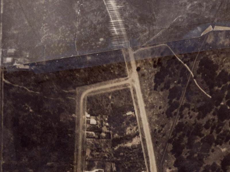 3-5 Sinclair Street from the air, 1925-1929