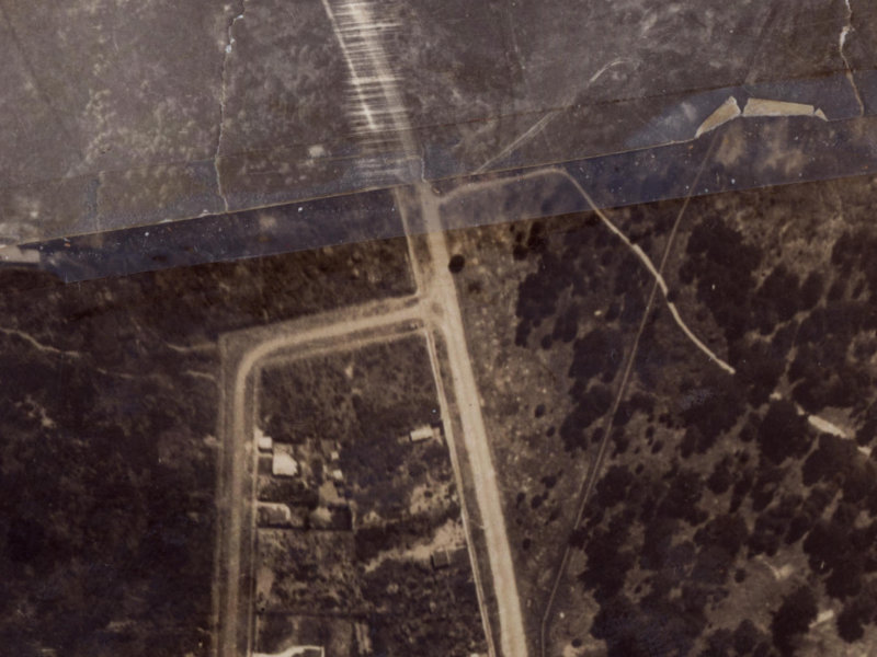 254 Keyes Road from the air, 1925-1929