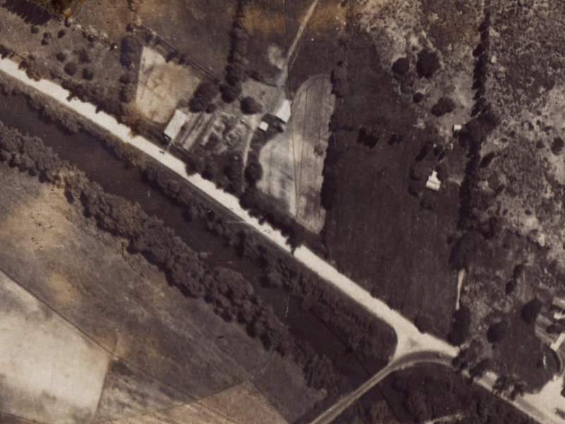 471 New Brighton Road from the air, 1925-1929