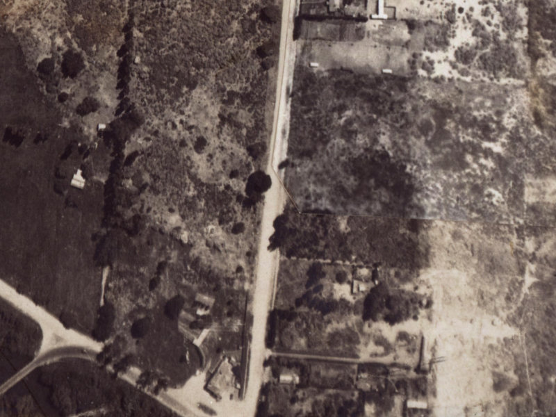 32 Bower Avenue from the air, 1925-1929