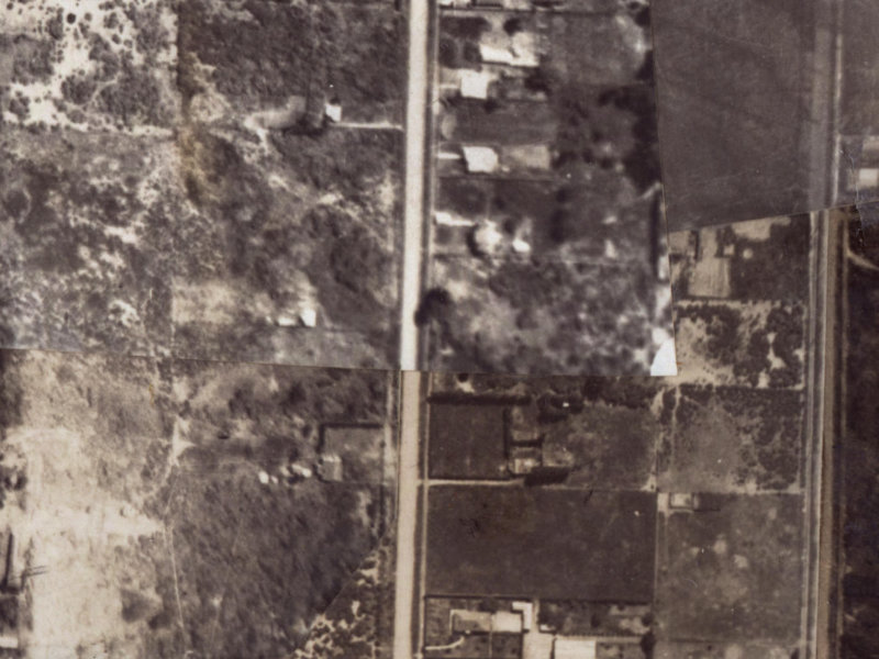 145 Palmers Road from the air, 1925-1929