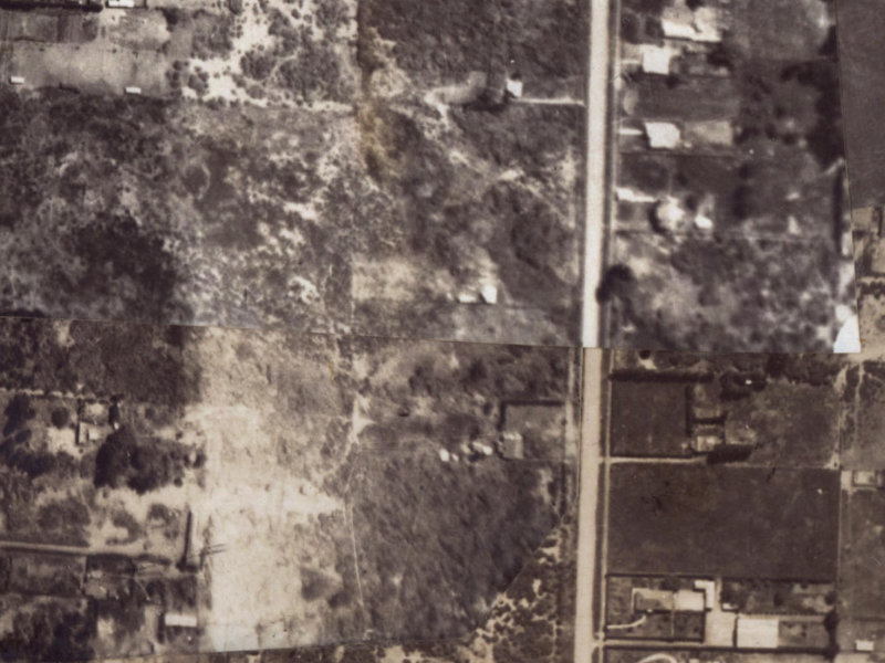 8 Caithness Street from the air, 1925-1929