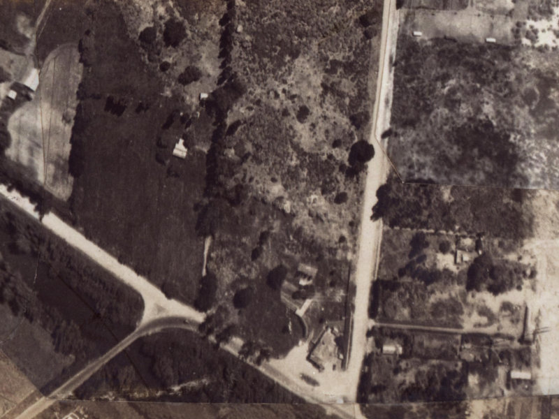 59 Bower Avenue from the air, 1925-1929