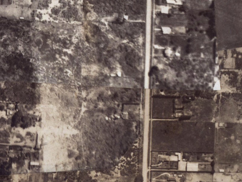6 Caithness Street from the air, 1925-1929