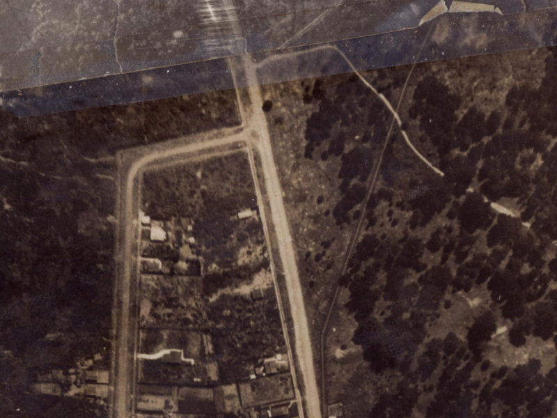 268 Keyes Road from the air, 1925-1929