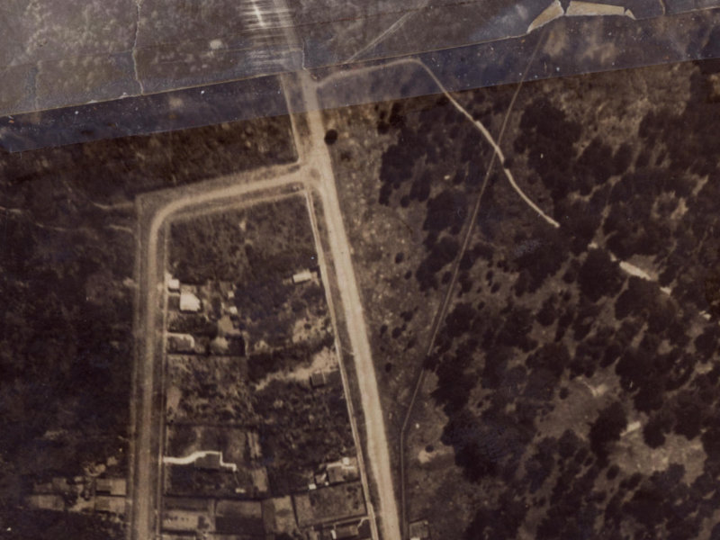 keyes road from the air, 1925-1929