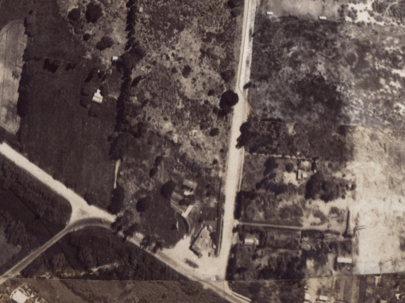 57 Bower Avenue from the air, 1925-1929