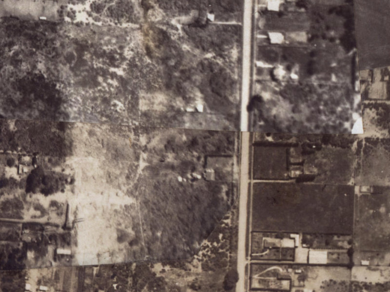 6A Caithness Street from the air, 1925-1929