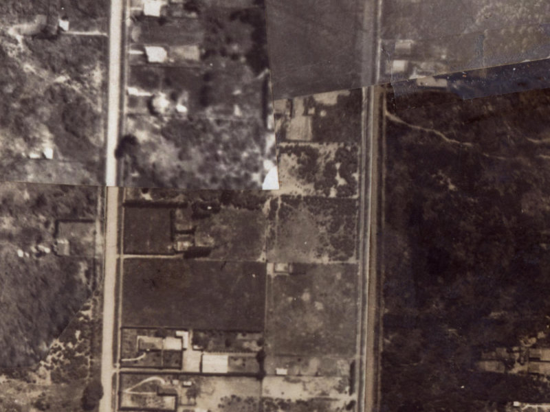 112 Baker Street from the air, 1925-1929
