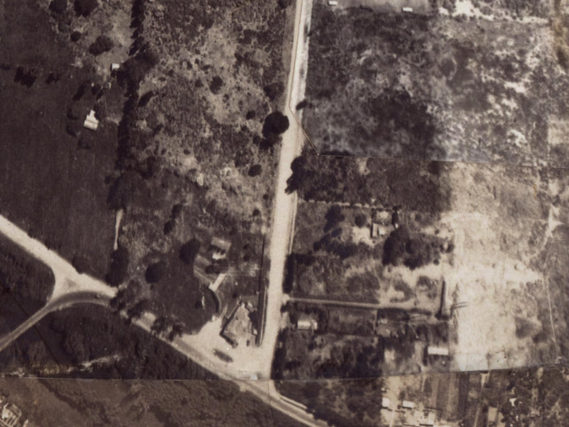 26 Bower Avenue from the air, 1925-1929