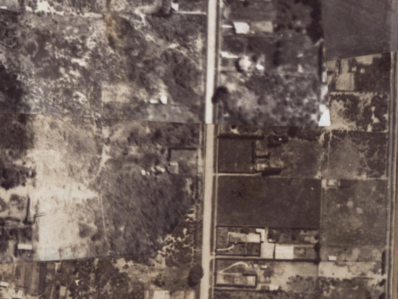 1 Caithness Street from the air, 1925-1929