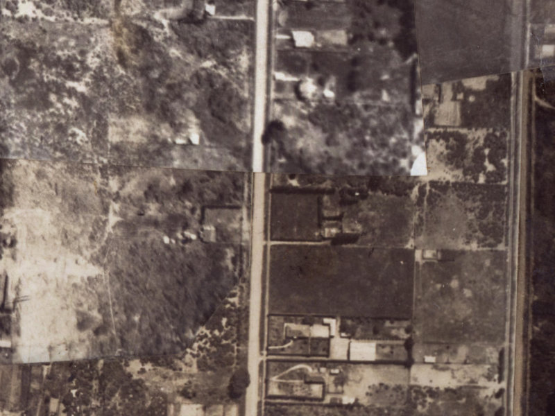 155 Palmers Road from the air, 1925-1929