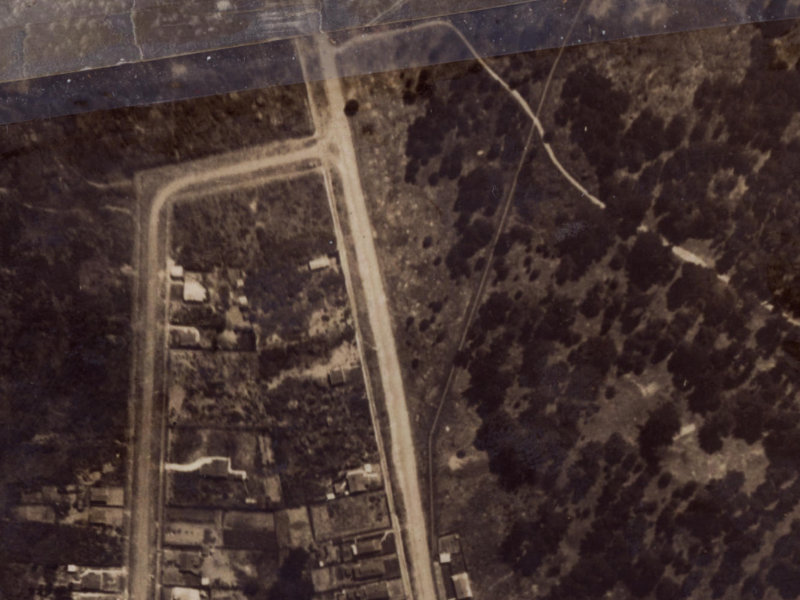 319 Keyes Road from the air, 1925-1929